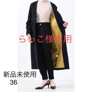 BORDERS at BALCONY - 新品タグ付 38 borders フリルコートの通販