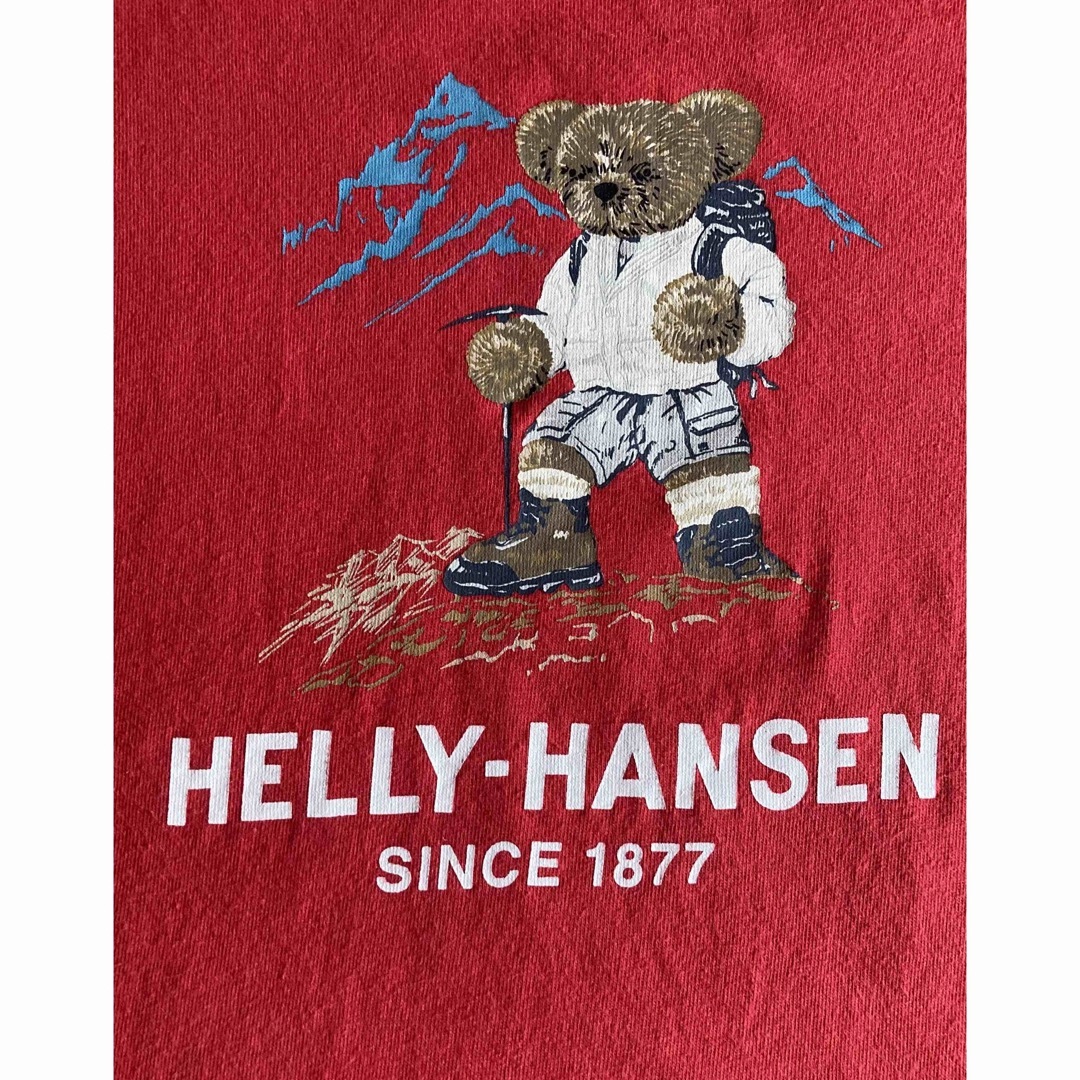 HELLY HANSEN(ヘリーハンセン)のヘリーハンセン赤クマ山登りTシャツ　メンズの L メンズのトップス(Tシャツ/カットソー(半袖/袖なし))の商品写真