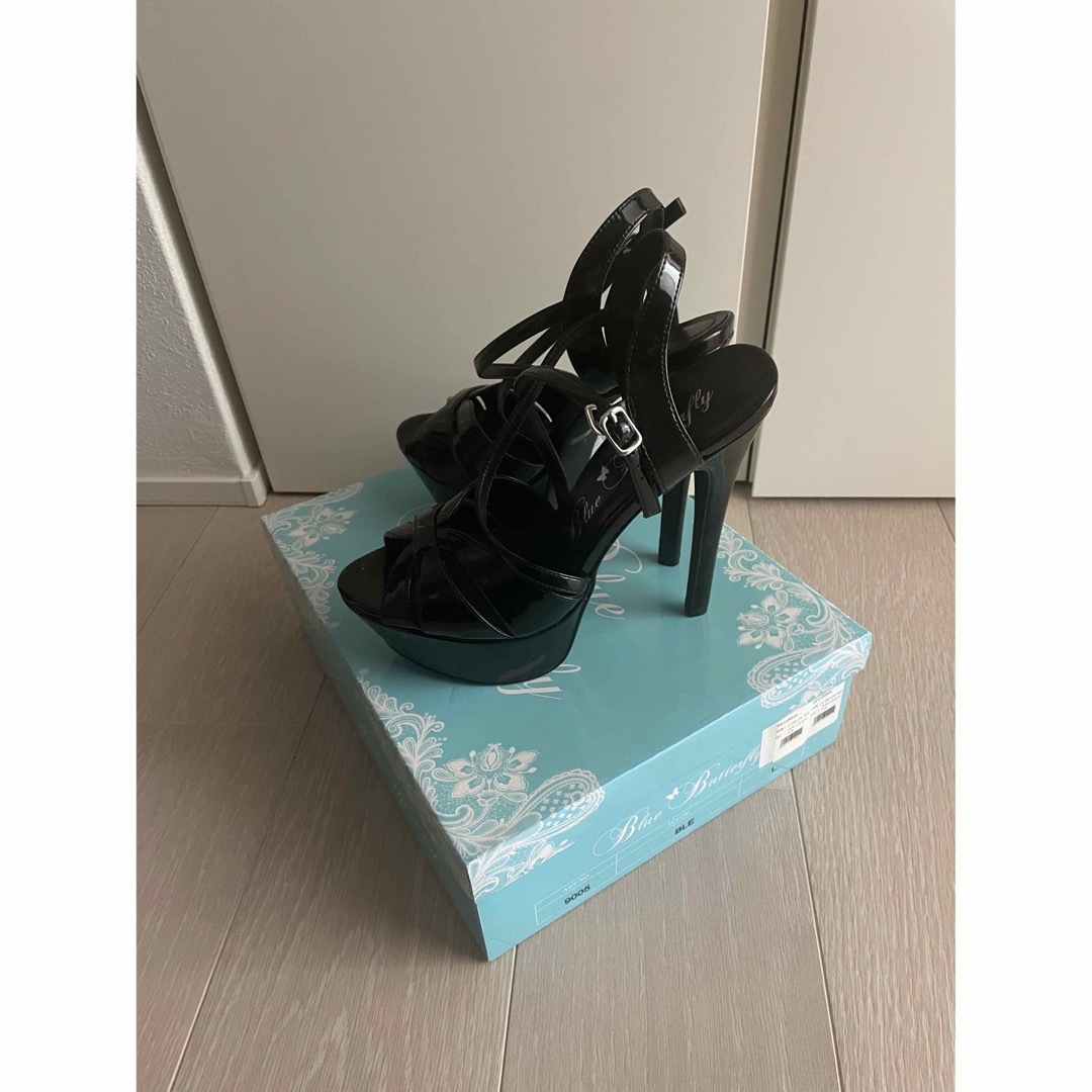 PLEASER(プリーザー)のミスコン　キャバ　ハイヒール　14cmヒール　黒 レディースの靴/シューズ(ハイヒール/パンプス)の商品写真
