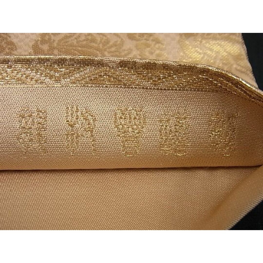 平和屋1■極上 龍村晋謹製 傳匠名錦 全通柄袋帯 名物興福寺金錦 金糸 逸品2s293 5