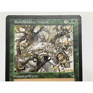 マジックザギャザリング(マジック：ザ・ギャザリング)のMTG  Rootbreaker Wurm 英語(シングルカード)