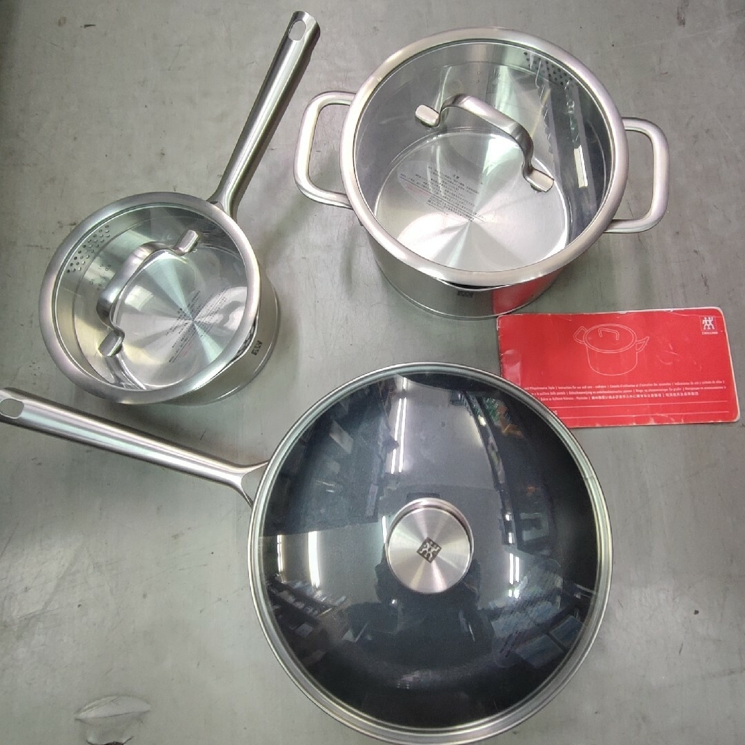 ツヴィリング トゥルーフロー クックウェア 6点セットZwilling | www
