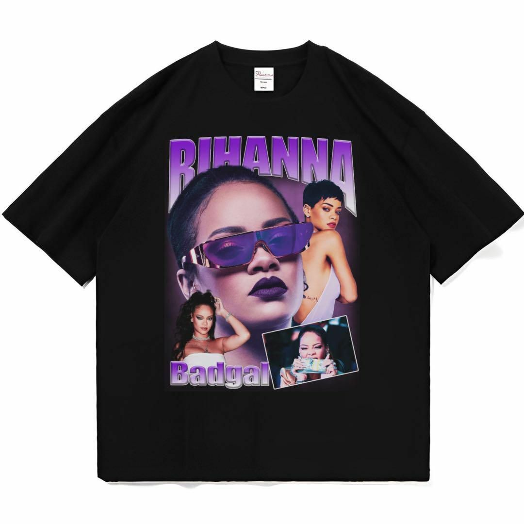 Rihanna リアーナ Tシャツ raptee bootleg