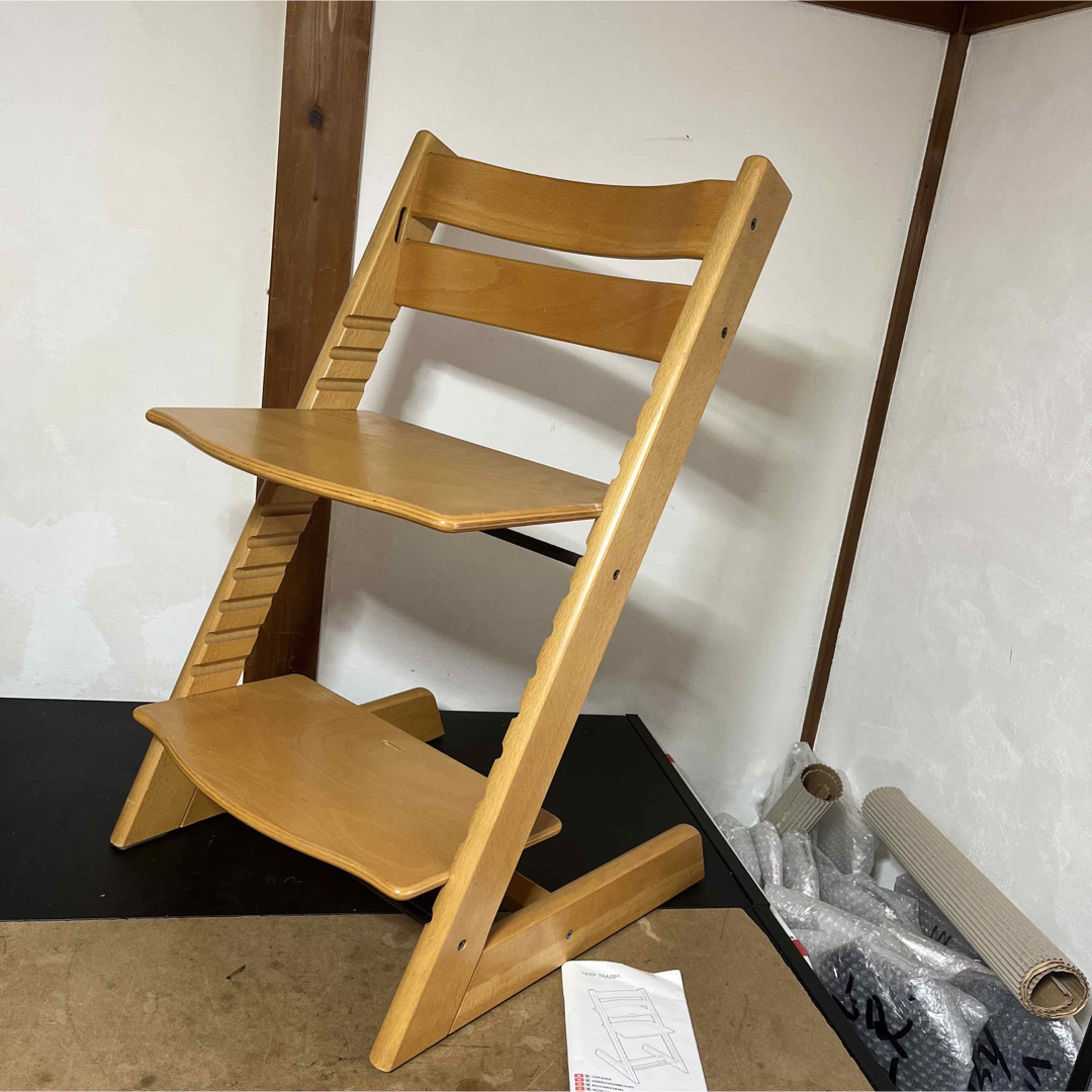 Stokke - ストッケ トリップトラップ シリアル0 ナチュラル 美品寄り