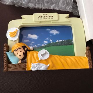 エヌイーシー(NEC)のレア！レトロ！NEC バザールでござーる　新品　写真立て(キャラクターグッズ)