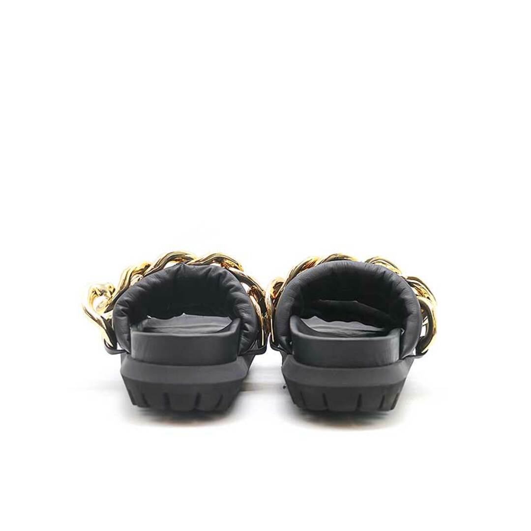 sacai(サカイ)のsacai サカイ Cuban Chain Slides チェーンレザーサンダル レディースの靴/シューズ(サンダル)の商品写真