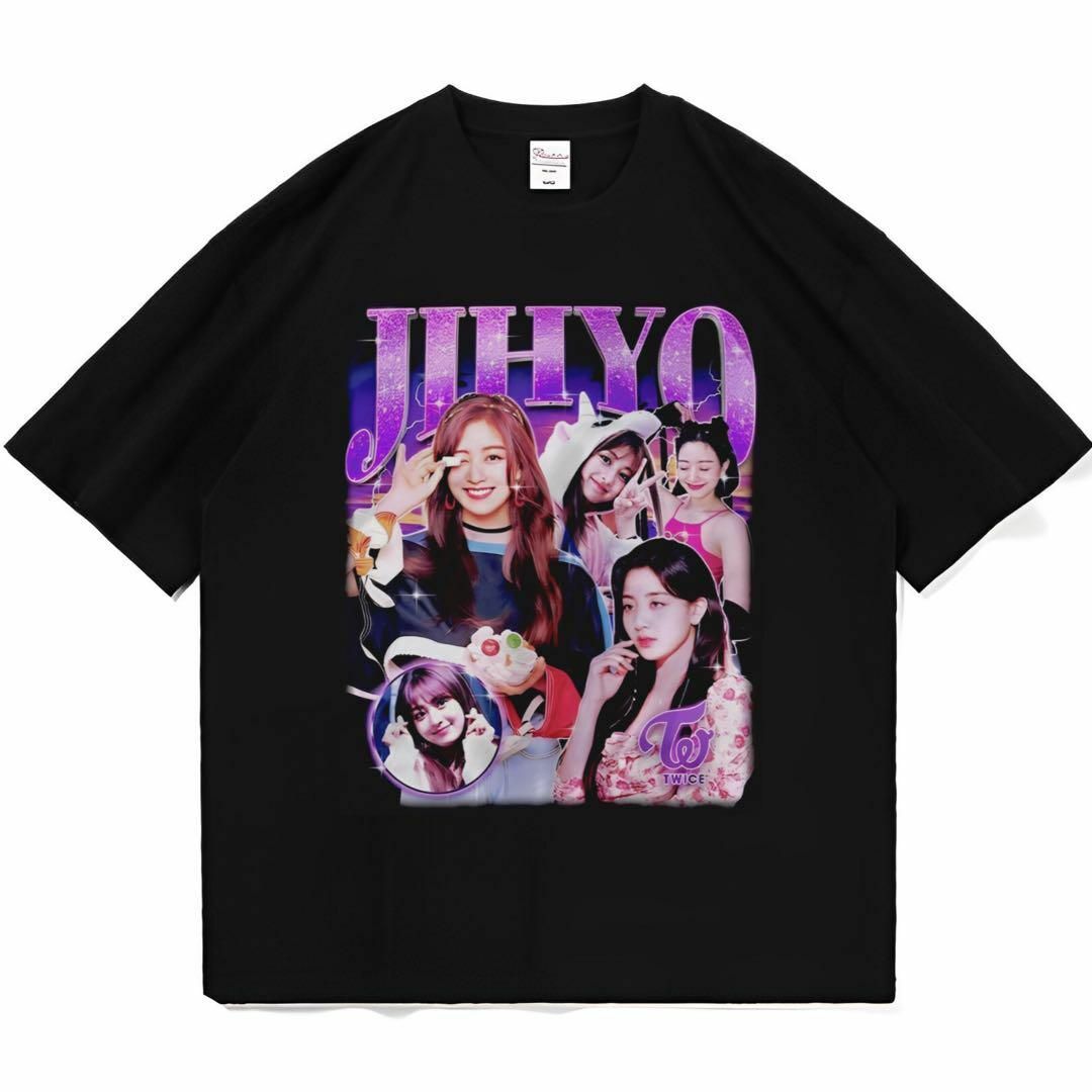 TWICE ジヒョ Tシャツ raptee bootleg