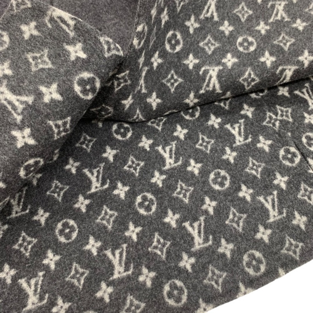 LOUIS VUITTON(ルイヴィトン)のルイヴィトン LOUIS VUITTON モノグラム ボトムス ウール グレー スカート レディースのスカート(ミニスカート)の商品写真