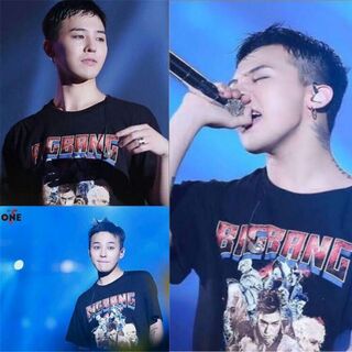 BIGBANG g-dragon ソロコン公式グッズ　ユニフォームTシャツ