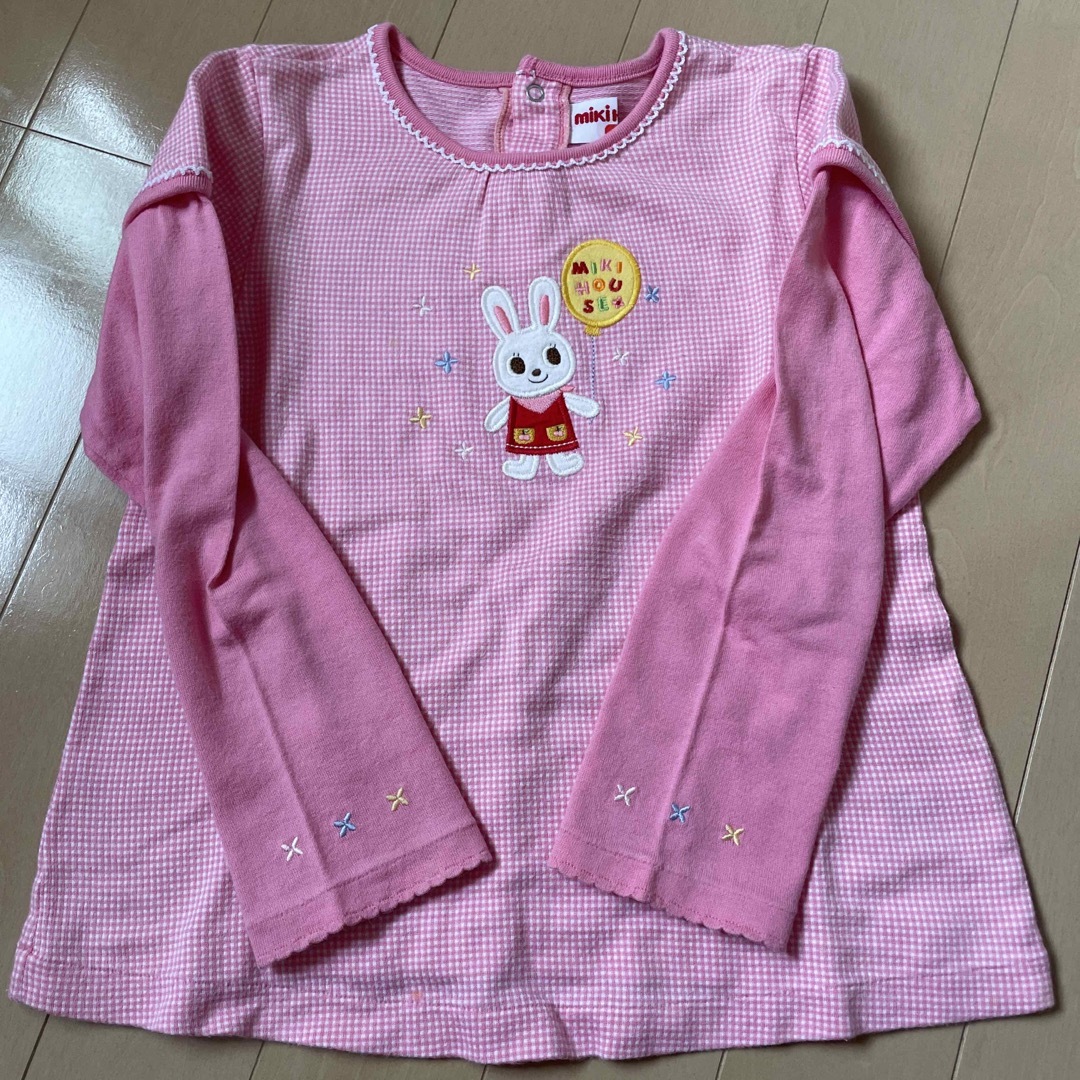 mikihouse(ミキハウス)のミキハウス　ロンT キッズ/ベビー/マタニティのキッズ服女の子用(90cm~)(Tシャツ/カットソー)の商品写真