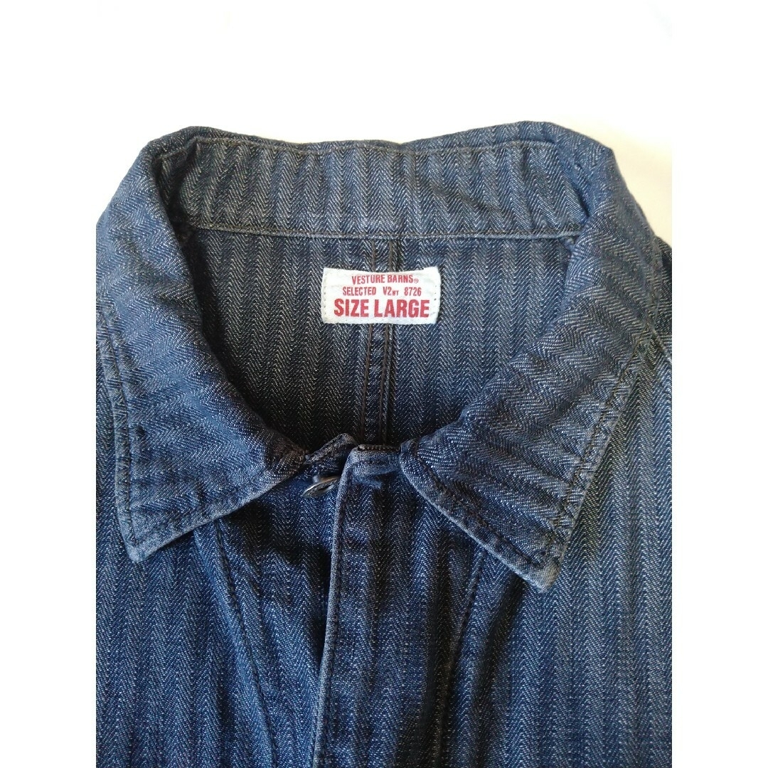 「美品」VESTURE BARNS デニム カバーオール