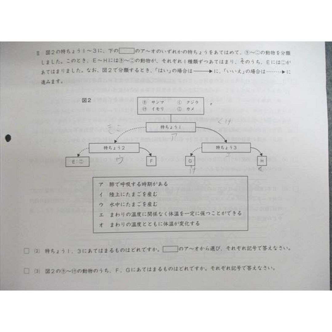 VA01-046 日能研 小6 全国公開模試/学習力/合格力育成テストなど 国語/算数/理科/社会 通年セット 【計45回分】 2022★ 00L2D