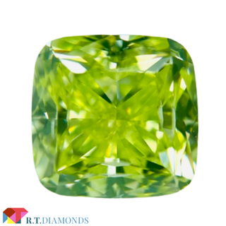 FANCY INTENSE YELLOW GREEN 1.014ct X(その他)