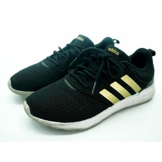 アディダス(adidas)のadidas アディダス H05800 QT Racer 2.0 ランニングシューズ スニーカー size23.5/黒 ■■ レディース(スニーカー)