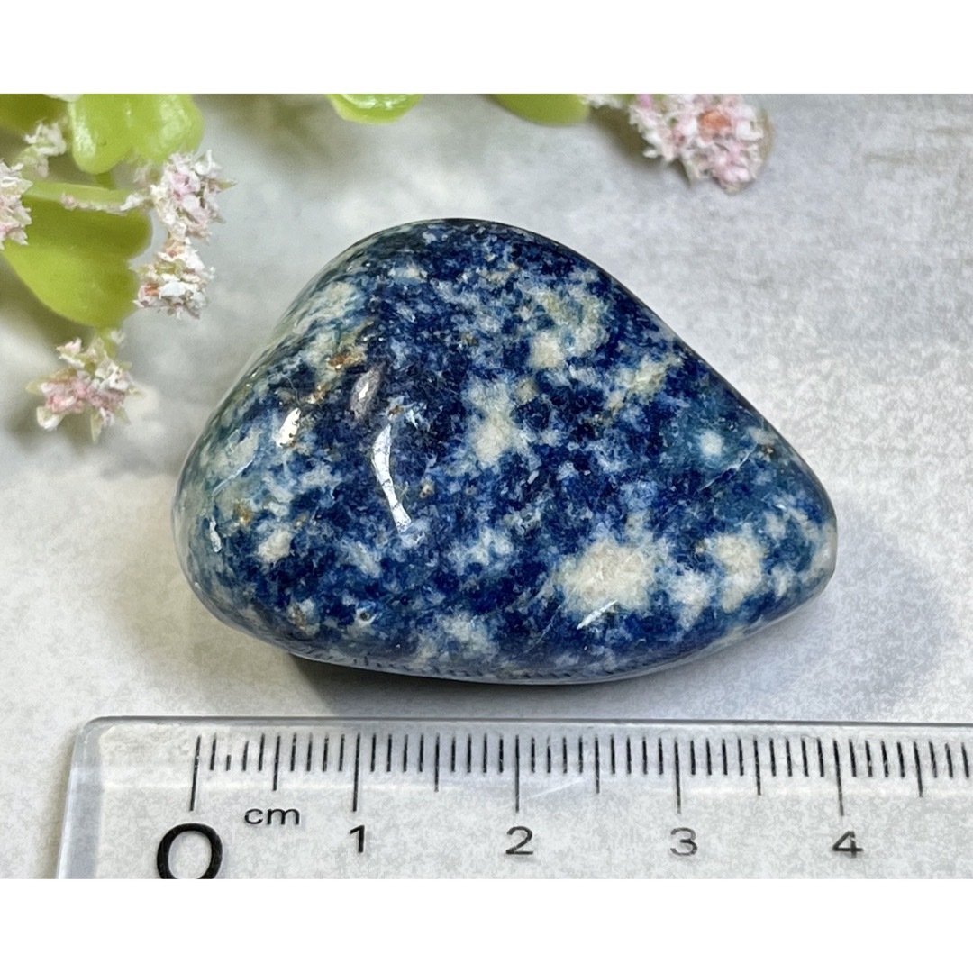 予知・予言の石✨　アズライト　藍銅鉱　タンブル　アジュライト　原石　握り石