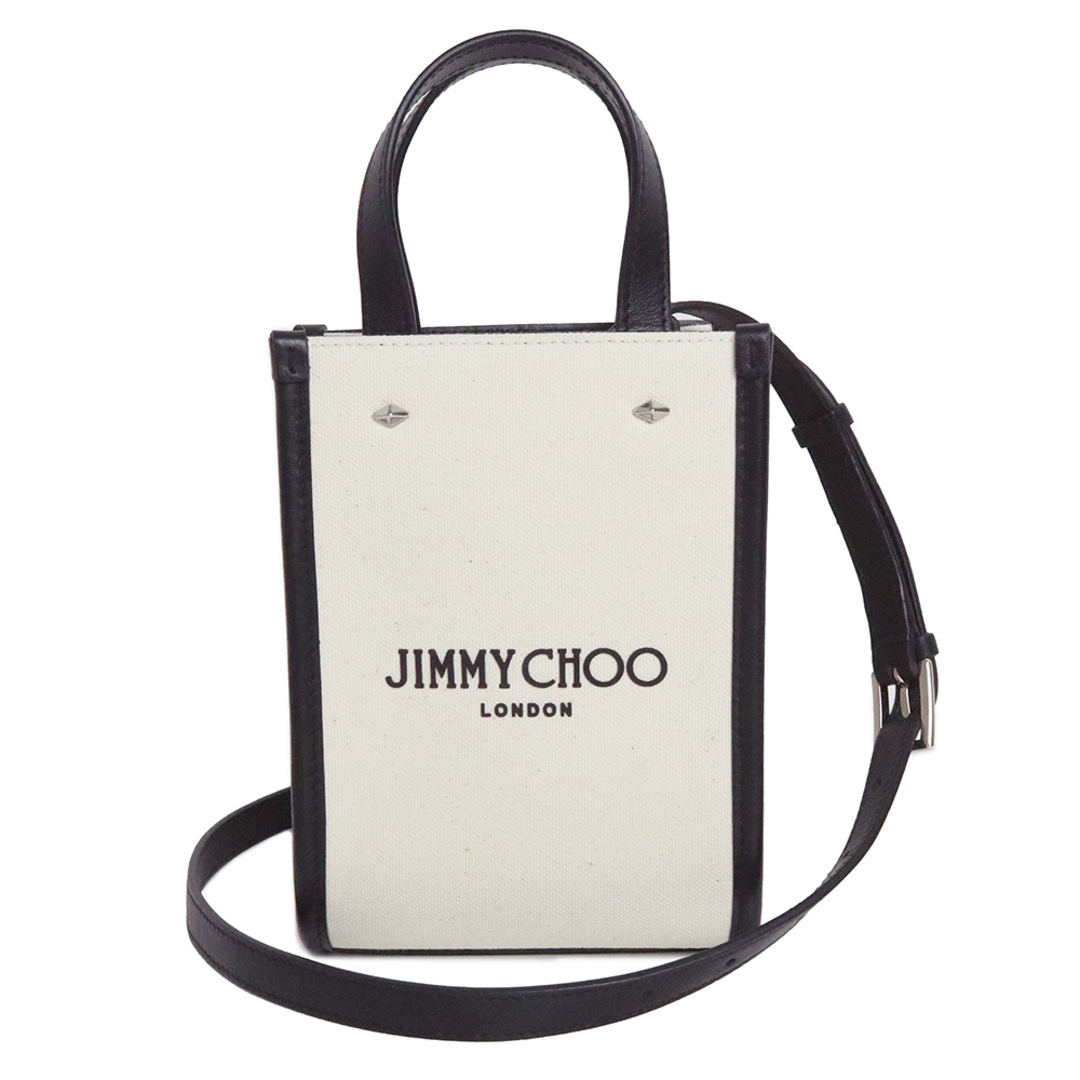 ジミーチュウ Jimmy Choo 2way ハンドバッグ　ショルダーバッグ 黒