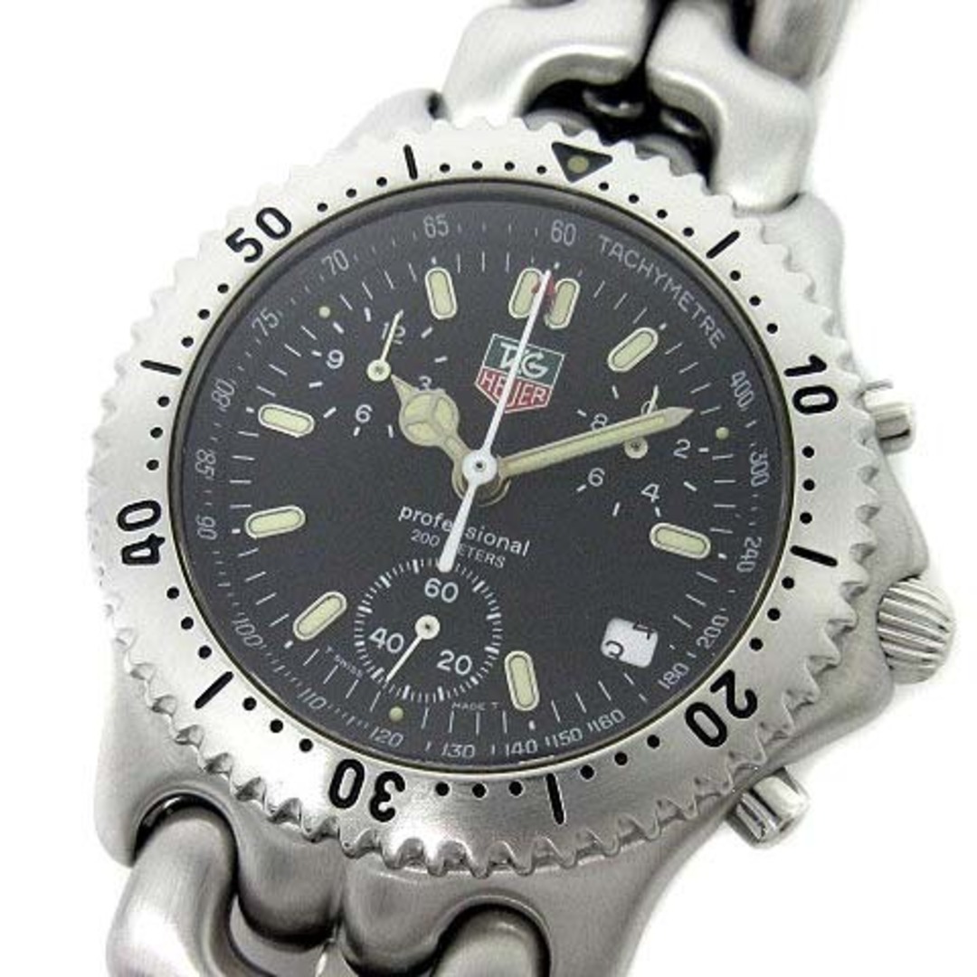 タグホイヤー セル 200M クロノグラフ クォーツ 腕時計 CG1110-0