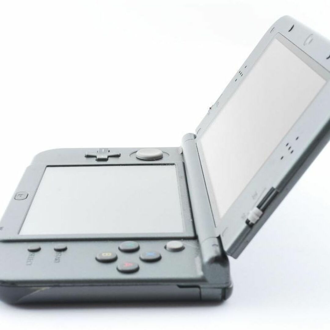 ★充電器付き★New Nintendo 3DS LL メタリックブラック 5