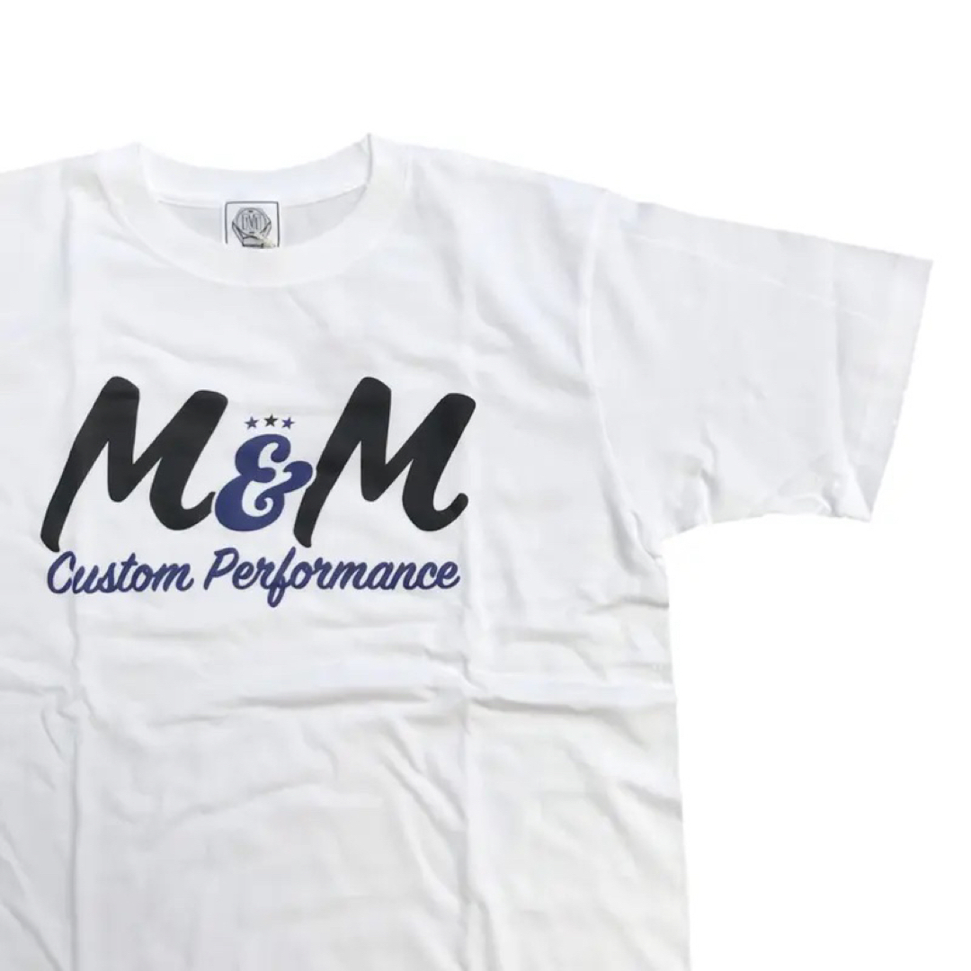 M&M(エムアンドエム)のエムアンドエム　Tシャツ/M&M WHITE Lサイズ キムタク メンズのトップス(Tシャツ/カットソー(半袖/袖なし))の商品写真