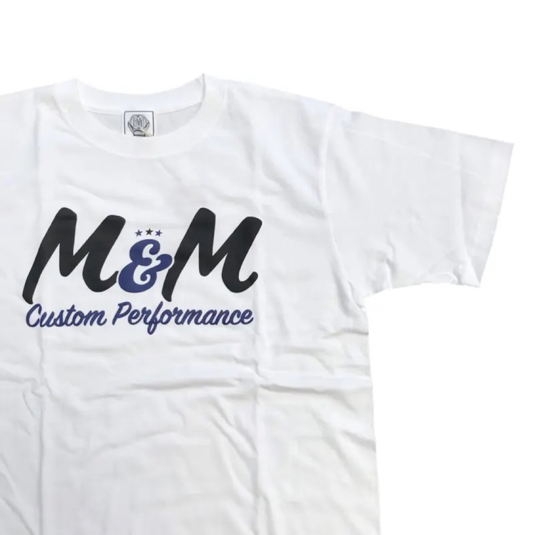 M&M(エムアンドエム)のエムアンドエム　Tシャツ/M&M WHITE XLサイズ キムタク メンズのトップス(Tシャツ/カットソー(半袖/袖なし))の商品写真