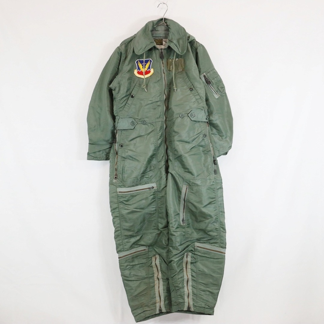 60年代 米軍実物 U.S.AIRFORCE CWU-1/P フライングカバーオール 防寒