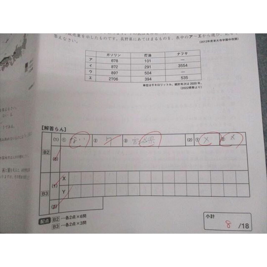 VA11-094 SAPIX 小6 社会 GS特訓 地理/歴史 GS-01〜03 2022年度版 計3冊 09s2D