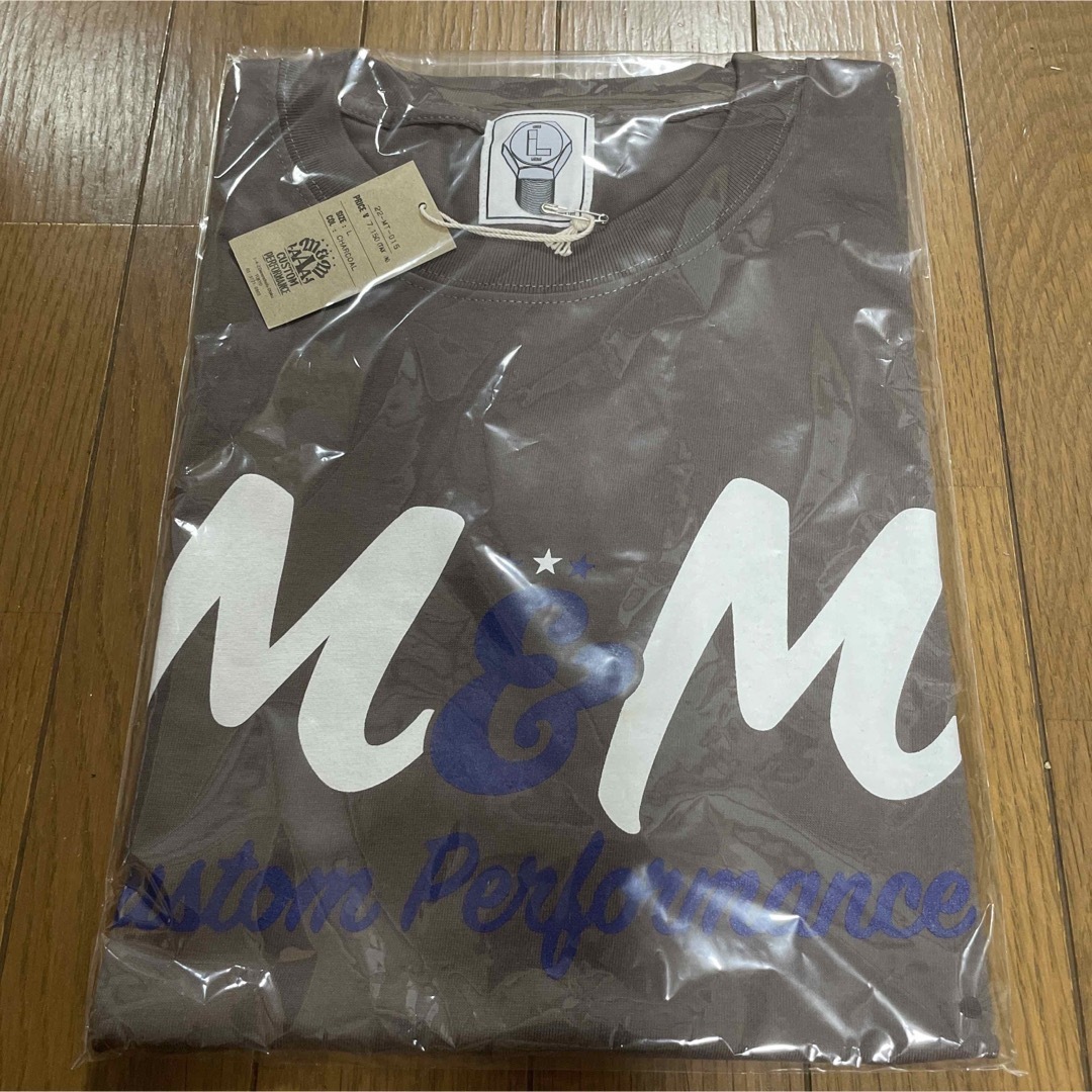 エムアンドエム　Tシャツ/M&M CHACOAL Lサイズ キムタク