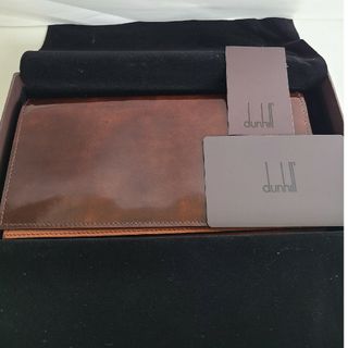 ダンヒル(Dunhill)の新品未使用☆dunhill　ダンヒル長財布　牛革　ブラウン(長財布)