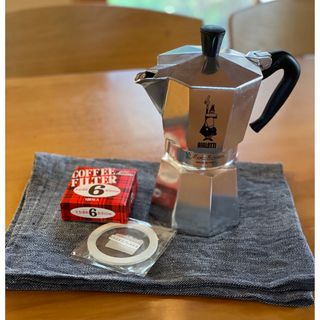 カリタ(CARITA)のBIALETTI ビアレッティ  モカエキスプレス【６人用】(調理道具/製菓道具)