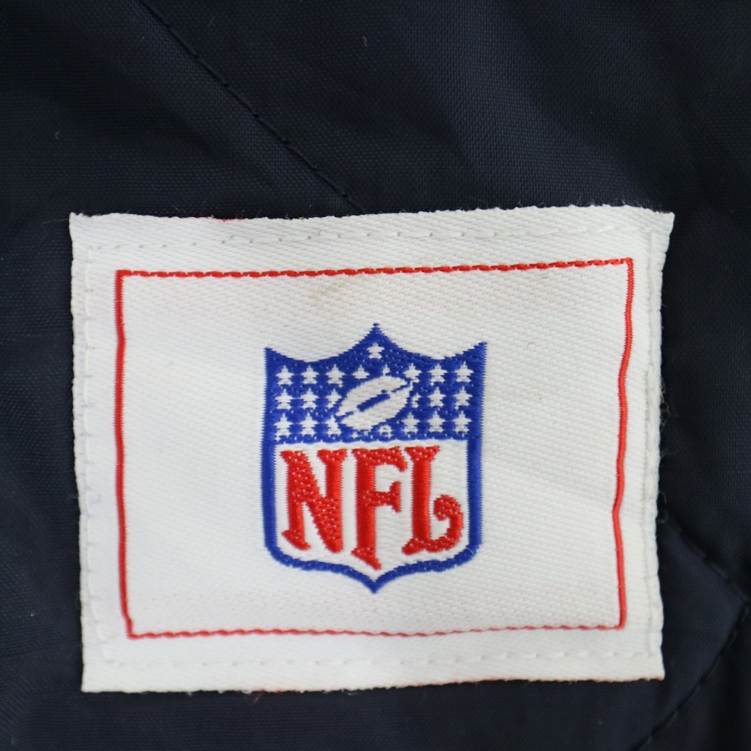 NFL シカゴ・ベアーズ ジャケット 防寒 プロチーム アメフト スポーツ ネイビー (メンズ L)   N6549 8