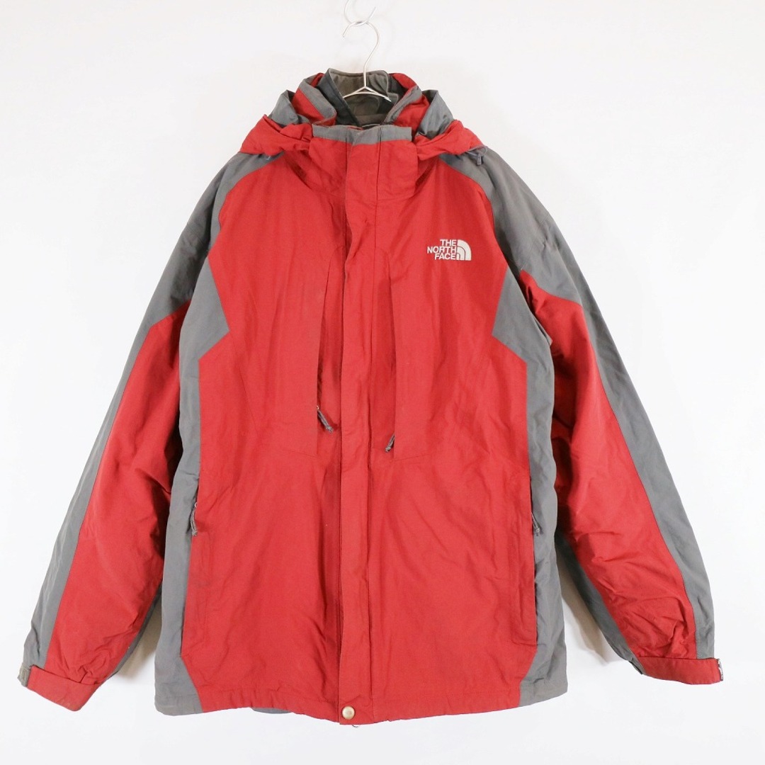 THE NORTH FACE ノースフェイス HYVENT マウンテンパーカー 防寒  防風  大きいサイズ  アウトドア レッド (メンズ XXL)   N6558