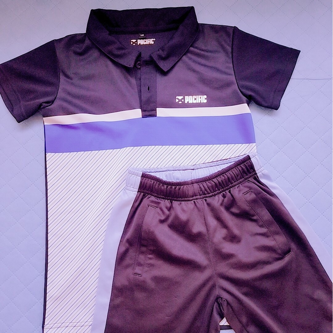 テニスウェア ジュニア 140 ゲームシャツ スポーツ/アウトドアのテニス(ウェア)の商品写真