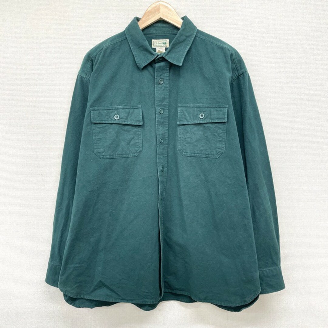 US エルエルビーン L.L.Bean シャモア クロス シャツ フランネルシャツ
