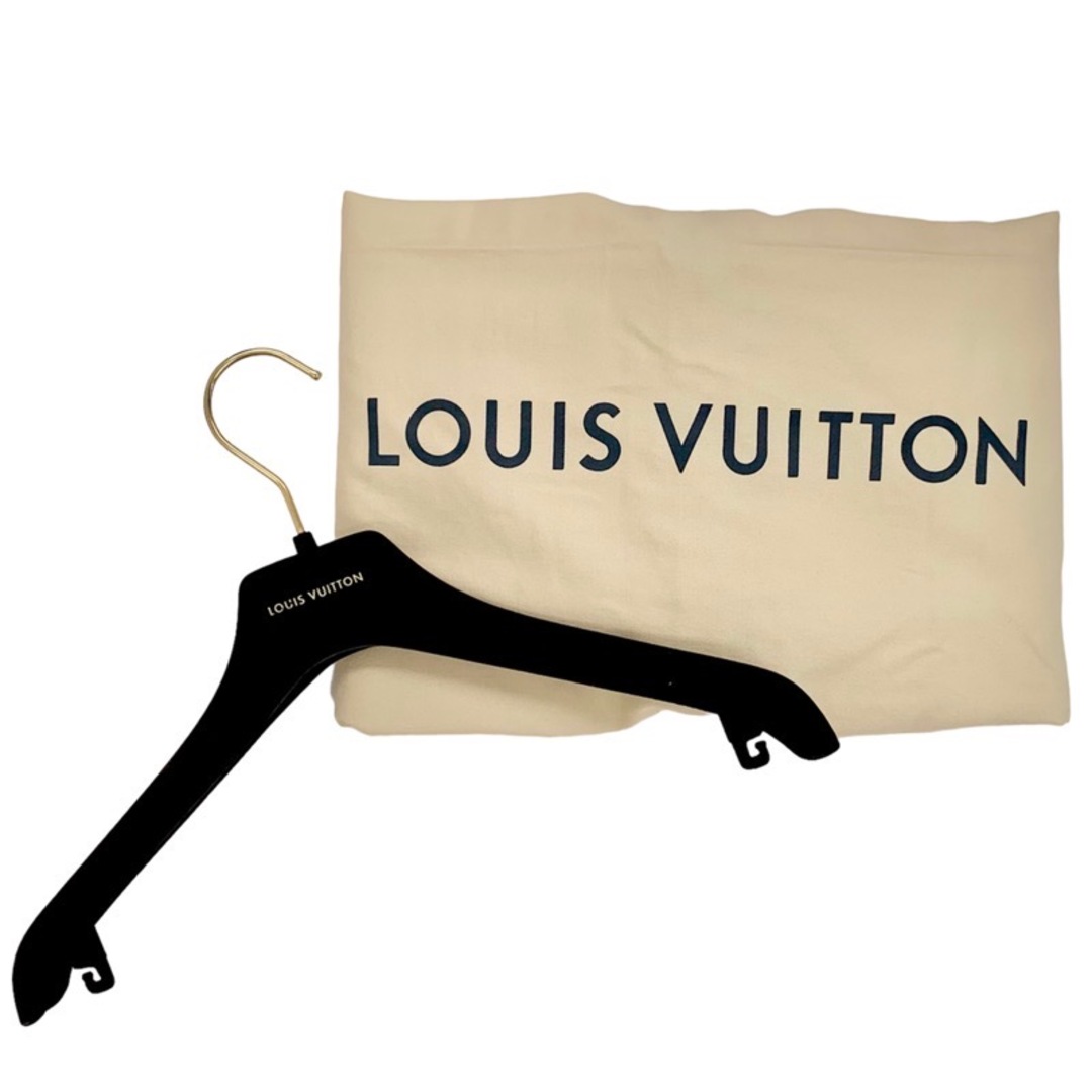 LOUIS VUITTON(ルイヴィトン)のルイヴィトン LOUIS VUITTON モノグラム ワンピース ホワイト ブルー 白 ノースリーブ  ツイード レディースのワンピース(ミニワンピース)の商品写真