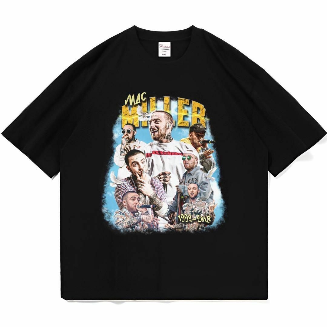 マック・ミラー MAC MILLER 公式 Tシャツ デッドストック 極美品 Mac Miller マックミラー Tシャツ raptee bootlegの通販 by