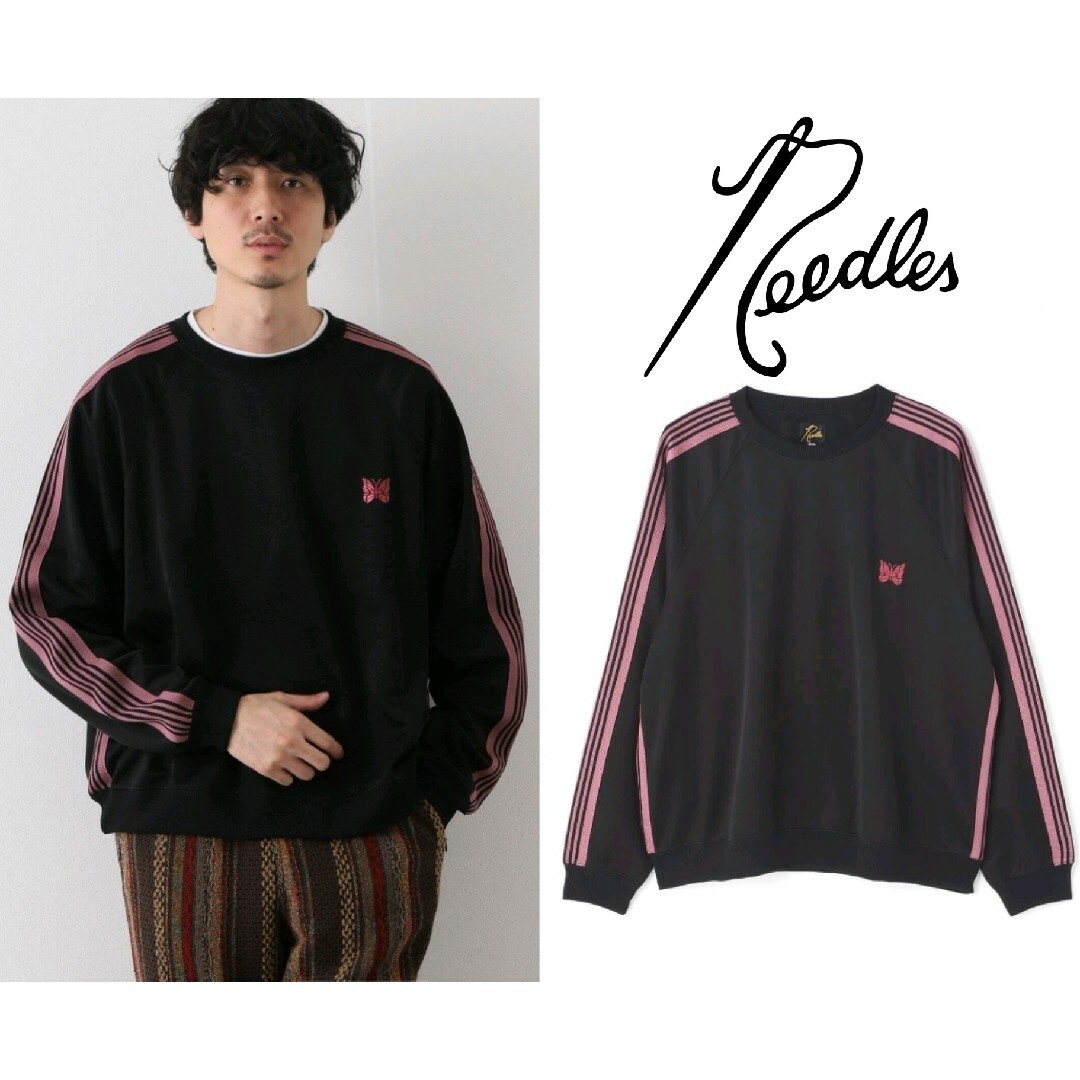 セットアップ　ブラック　ピンク　black pink 22aw　needles