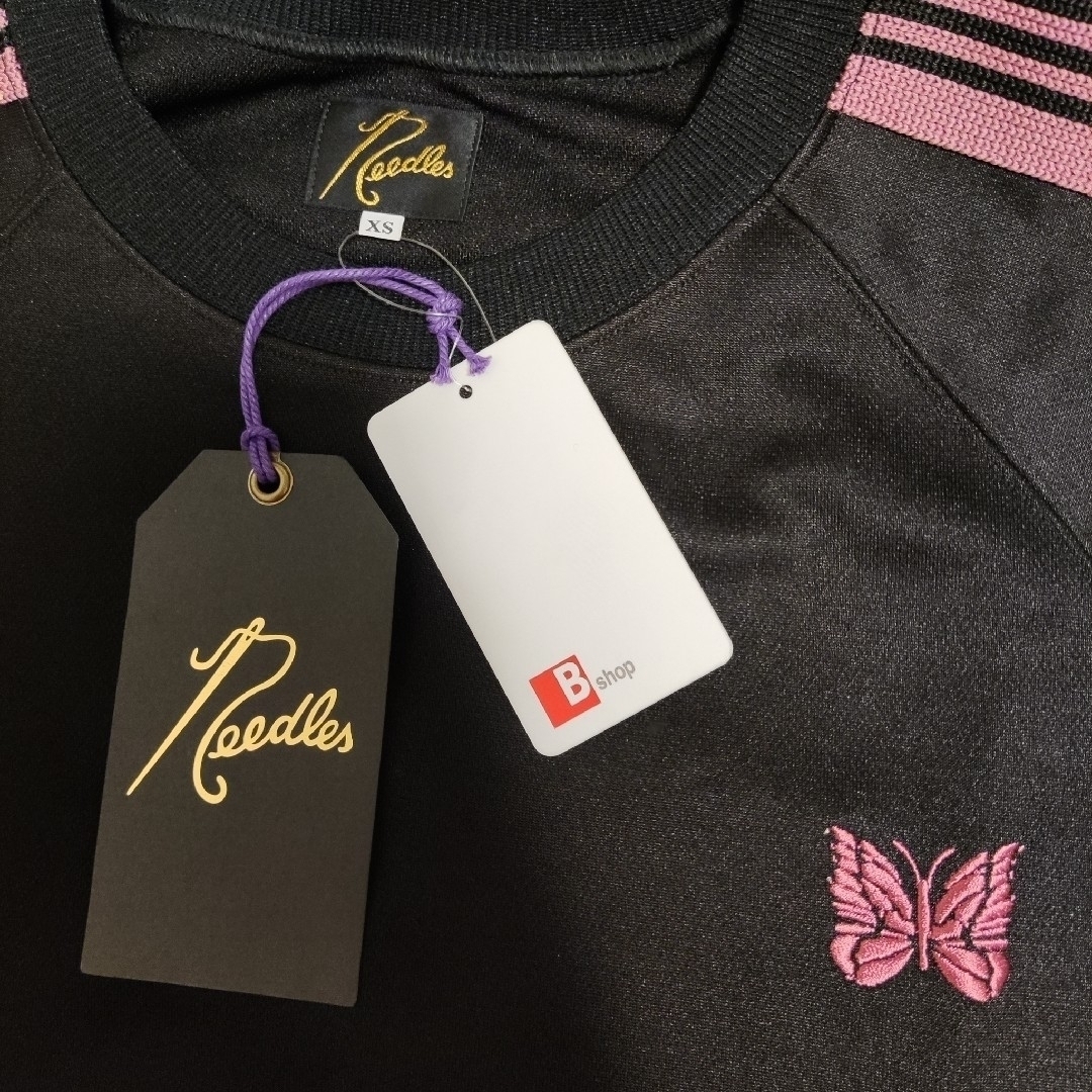 Needles - 新品□NEEDLES トラッククルーネックシャツ XS 黒 ブラック