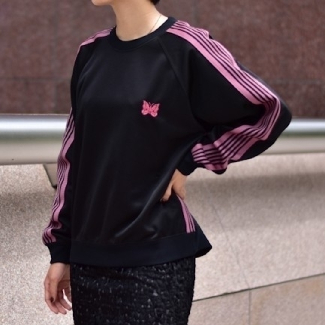 セットアップ　ブラック　ピンク　black pink 22aw　needles