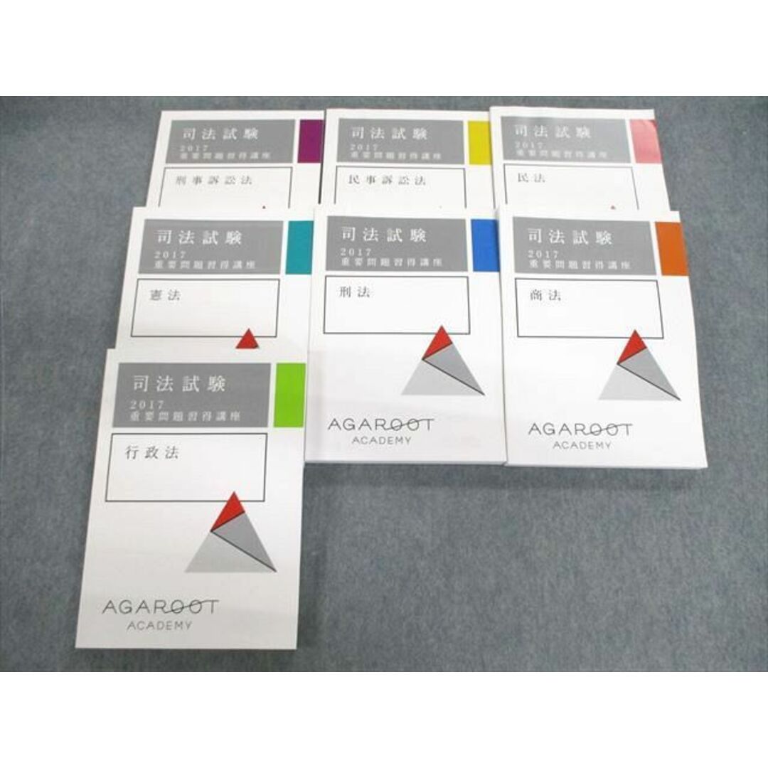 アガルート 司法試験 2022 重要問題習得講座 7科目セット