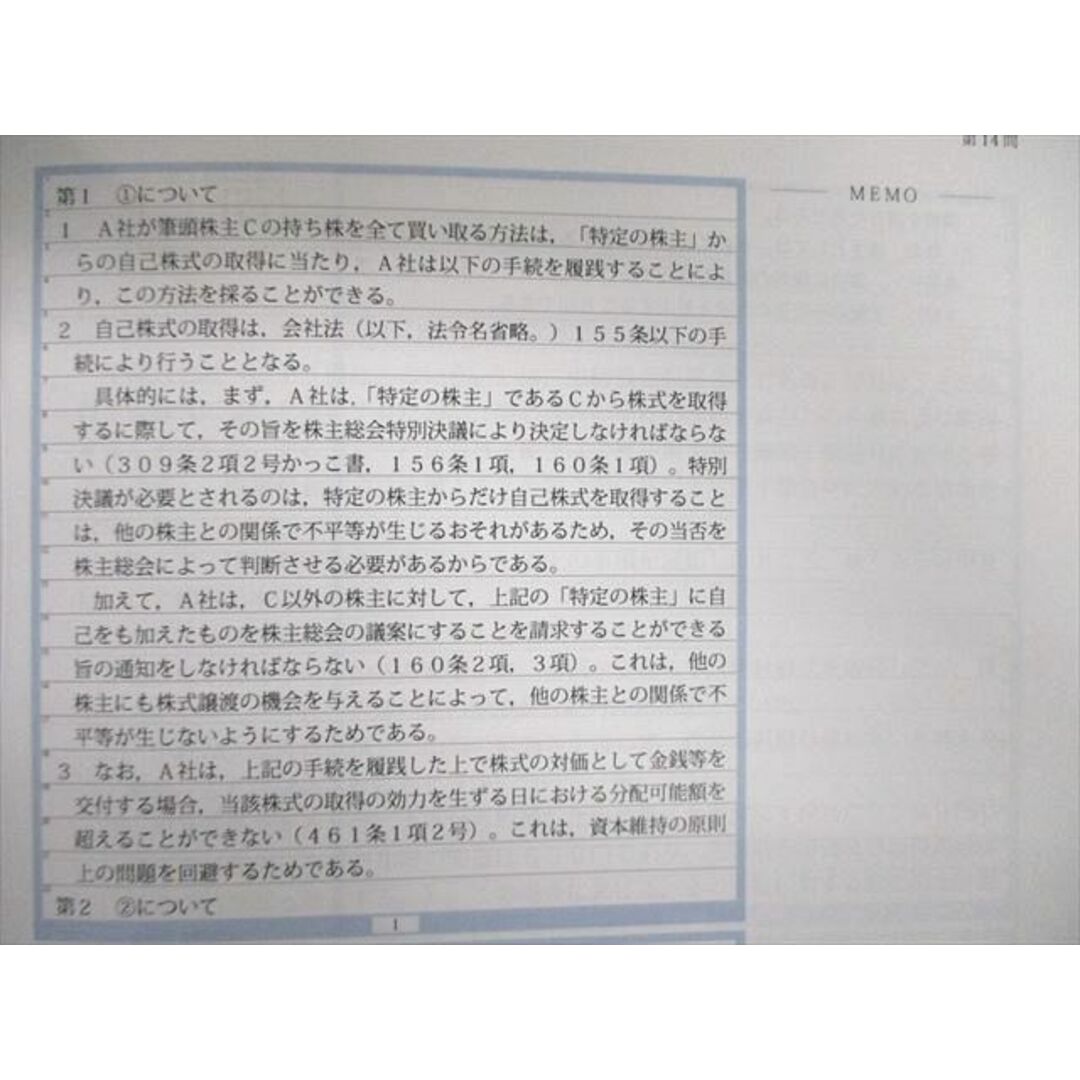 VA アガルート 司法試験 重要問題習得講座 民事訴訟法/刑法/商法