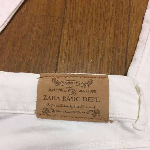 ZARA(ザラ)のpink63様専用 ZARA白スキニーパンツ レディースのパンツ(デニム/ジーンズ)の商品写真