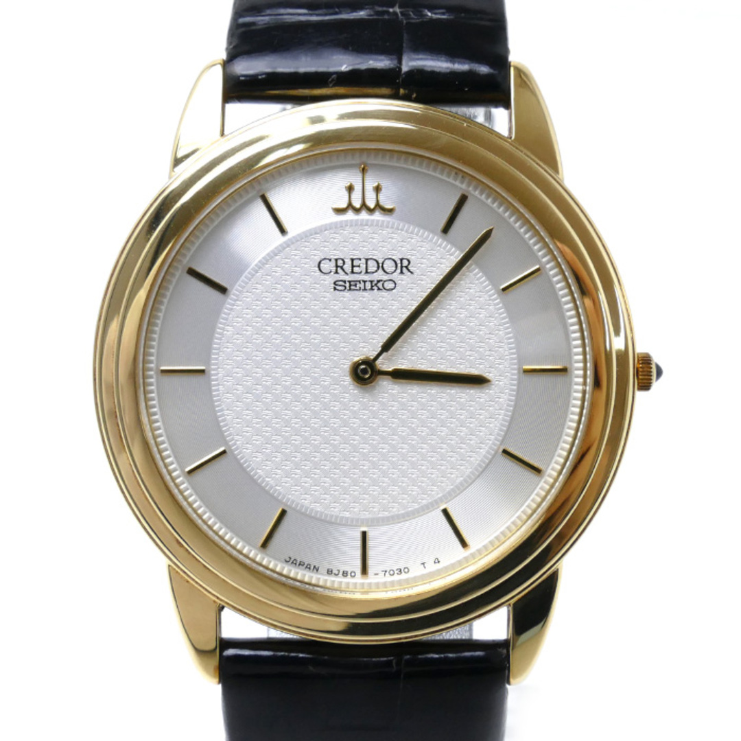 SEIKO セイコー クレドール 18KT 腕時計 電池式 GBAT012/8J80-7020 メンズ