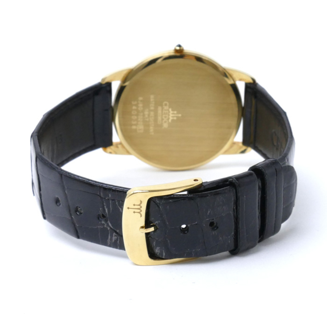 SEIKO セイコー クレドール 18KT 腕時計 電池式 GBAT012/8J80-7020 メンズ