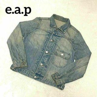 イーエーピー(e.a.p)の436 e.a.p イーエーピー デニム ジャケット Gジャン 9ARサイズM(Gジャン/デニムジャケット)