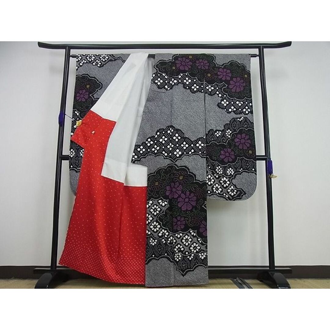平和屋1□極上 振袖 総絞り 雲取り花文 逸品3s1969の通販 by 平和屋's