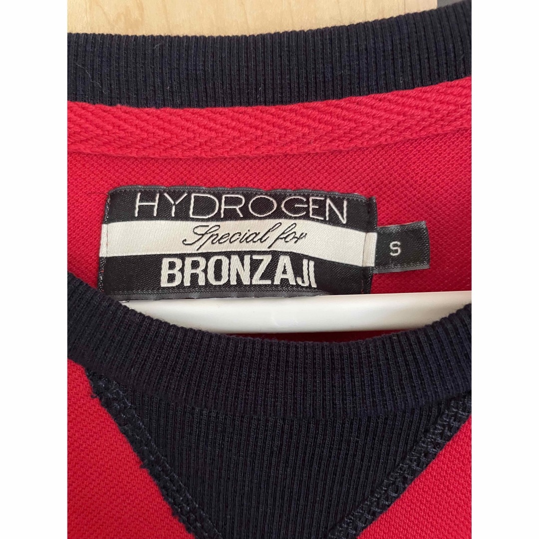 HYDROGEN(ハイドロゲン)の【Sサイズ】ハイドロゲン BRONZAJI  Tシャツ ビッグロゴ メンズのトップス(Tシャツ/カットソー(半袖/袖なし))の商品写真