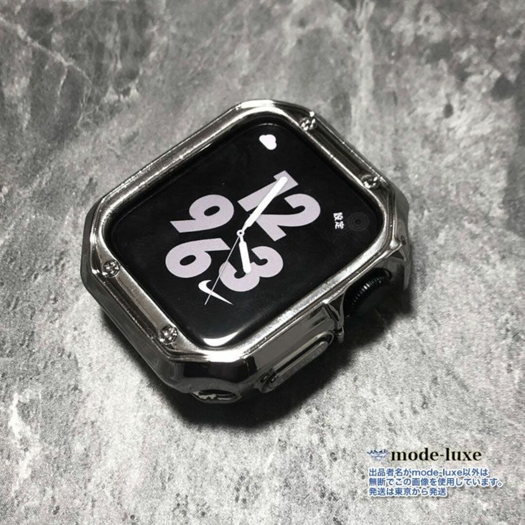 Apple Watch カバーケース バンド アップルウォッチ SL 44mmの Apple Watch カバーケース バンド アップルウォッチ SL 44mmの