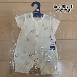 スヌーピー(SNOOPY)の【未使用】スヌーピー　ベビー服ロンパース60-70(ロンパース)