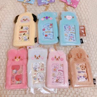 ビーティーイシビル(BT21)のbts bt21 トレカケース コンプリート フォトカードキーホルダー(キャラクターグッズ)