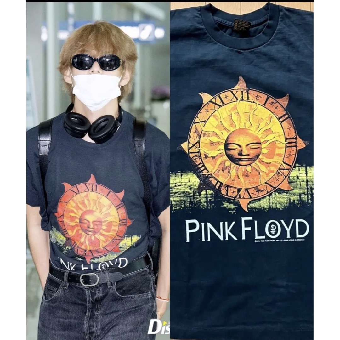 BTS V テテ着用 Pink Floyd ピンクフロイド Tシャツ 1994